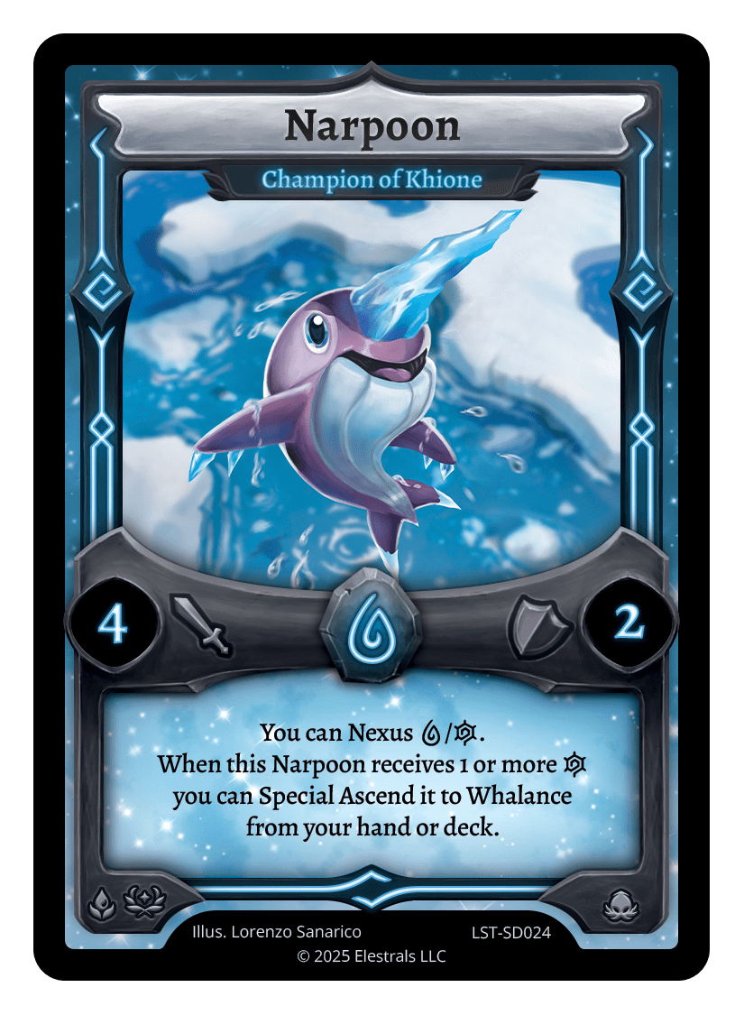 Narpoon - Champion of Khione - LST-SD024